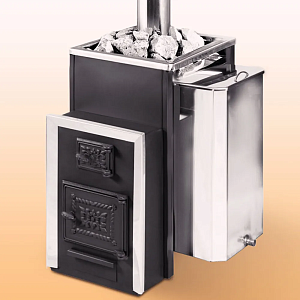 Печь банная Радуга ПБ-30Б (под навесной бак 50л) 8мм